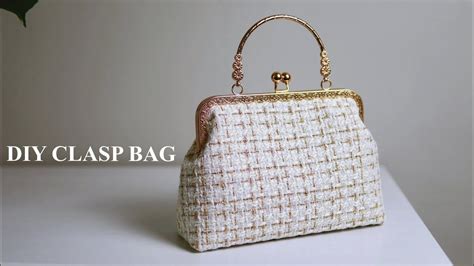 metal fabric frame channel bags|Metal Frame Handbags .